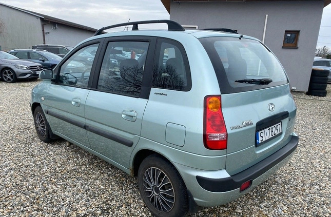 Hyundai Matrix cena 3990 przebieg: 286595, rok produkcji 2002 z Aleksandrów Kujawski małe 37